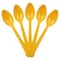 JAM Paper Premium Disposable Plastic Spoons, 48ct.